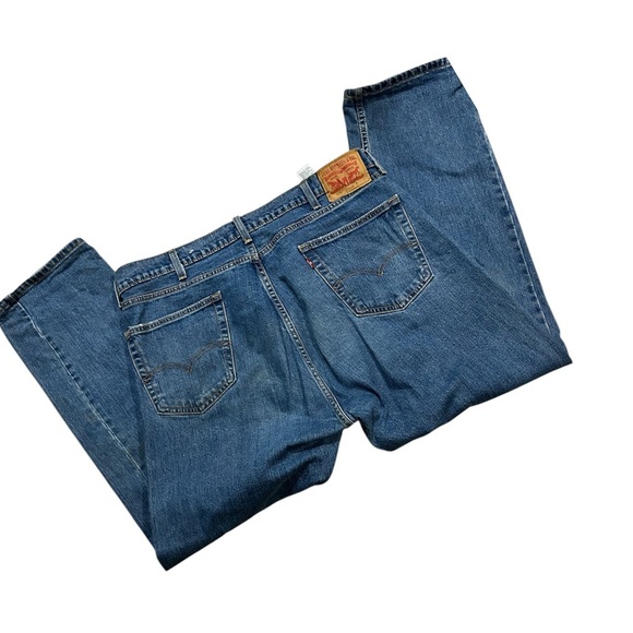 Levi's Classic Blue Straight-Leg Jeans waist 40 - Picture 4 of 5